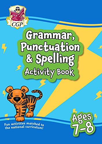 Grammar, Punctuation & Spelling Activity Book for Ages 7-8 (Year 3) (CGP KS2 Activity Books and Cards) von Coordination Group Publications Ltd (CGP)